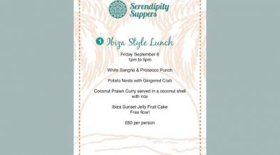 Serendipity Suppers - Ibiza Lunch