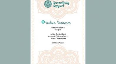 Serendipity Suppers - Indian Summer